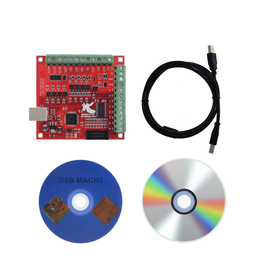 Mach3 Usb Cnc Controller 4 Axis 100Khz - Kartu Kontrol CNC USB MACH3 4AXIS,