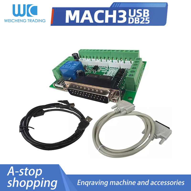 1Set Papan Breakout Adaptor An - 5 Axis Cnc Breakout Board Interface Mach3 ulasan dan harga