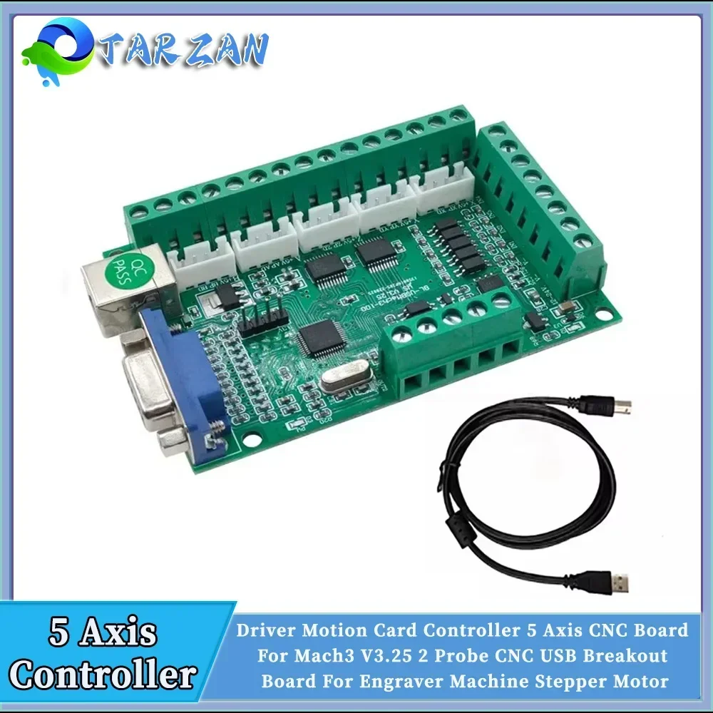 Papan Antarmuka CNC 5 Axis Mac - 5 Axis Cnc Breakout Board Interface Mach3 ulasan dan harga