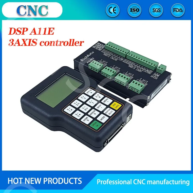 RichAuto DSP A11E Pengontrol 3 - Richauto A11 Dsp Controller 3 Axis ulasan dan harga